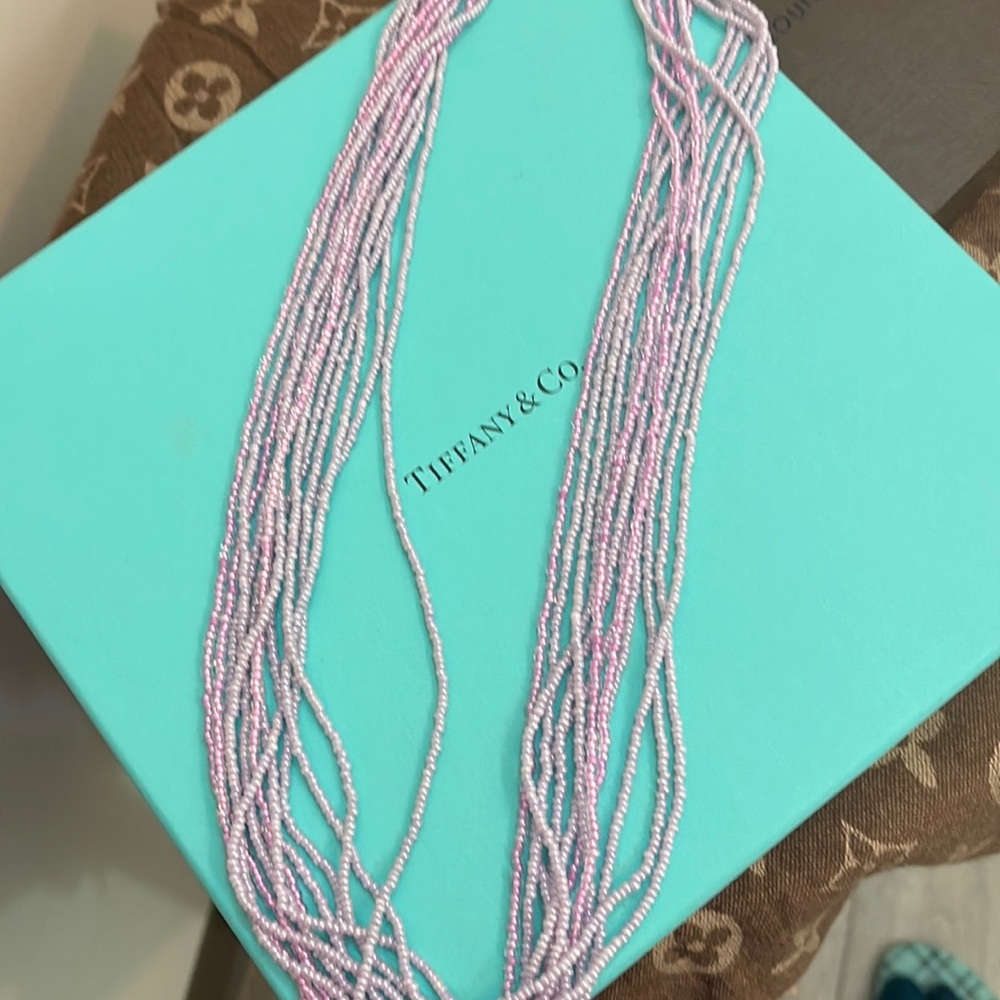 Purple Beads Necklace